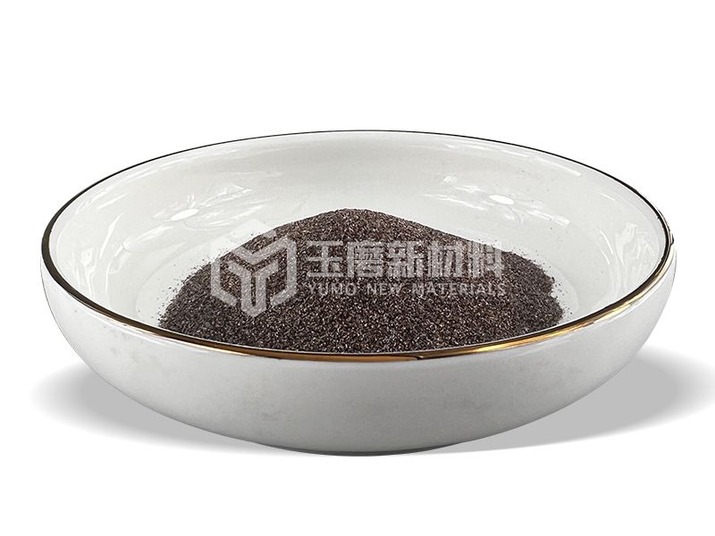 棕剛玉段砂