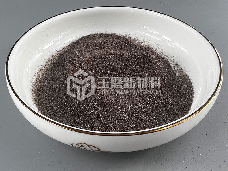 棕剛玉段砂