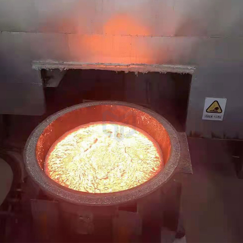 剛玉制備現(xiàn)場