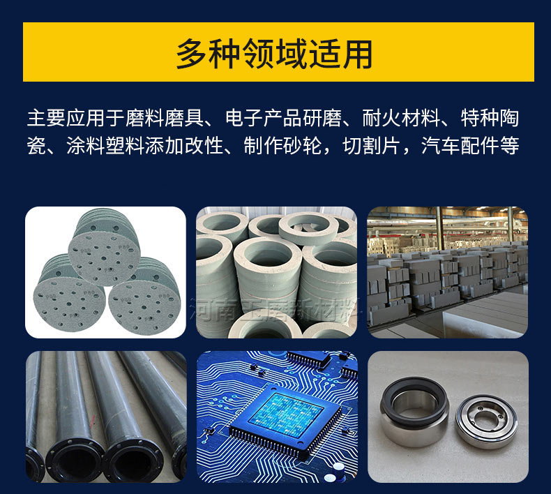 綠碳化硅應(yīng)用領(lǐng)域